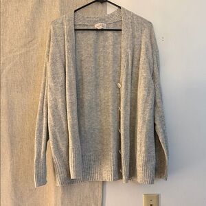 Universal Thread Light Gray Women's Cardigan